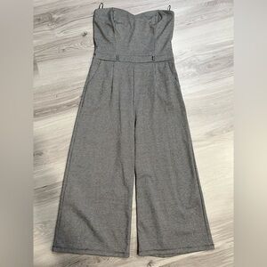 Have‎ Gray Strapless Jumpsuit